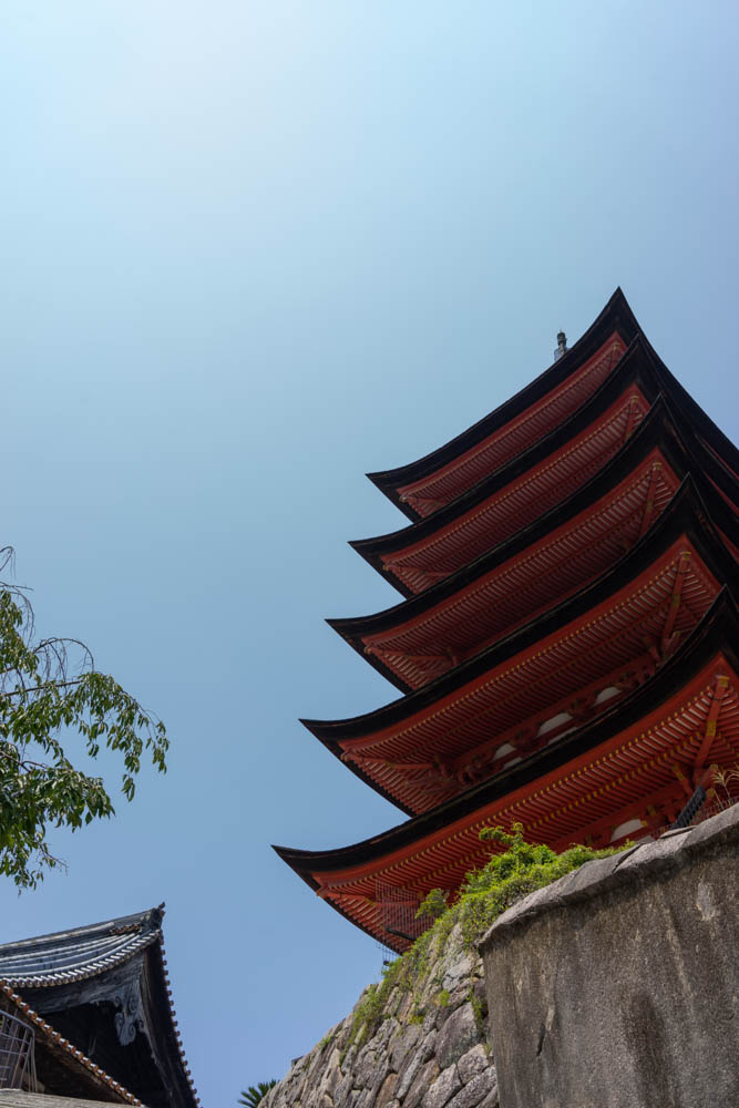 豊国神社　五重塔