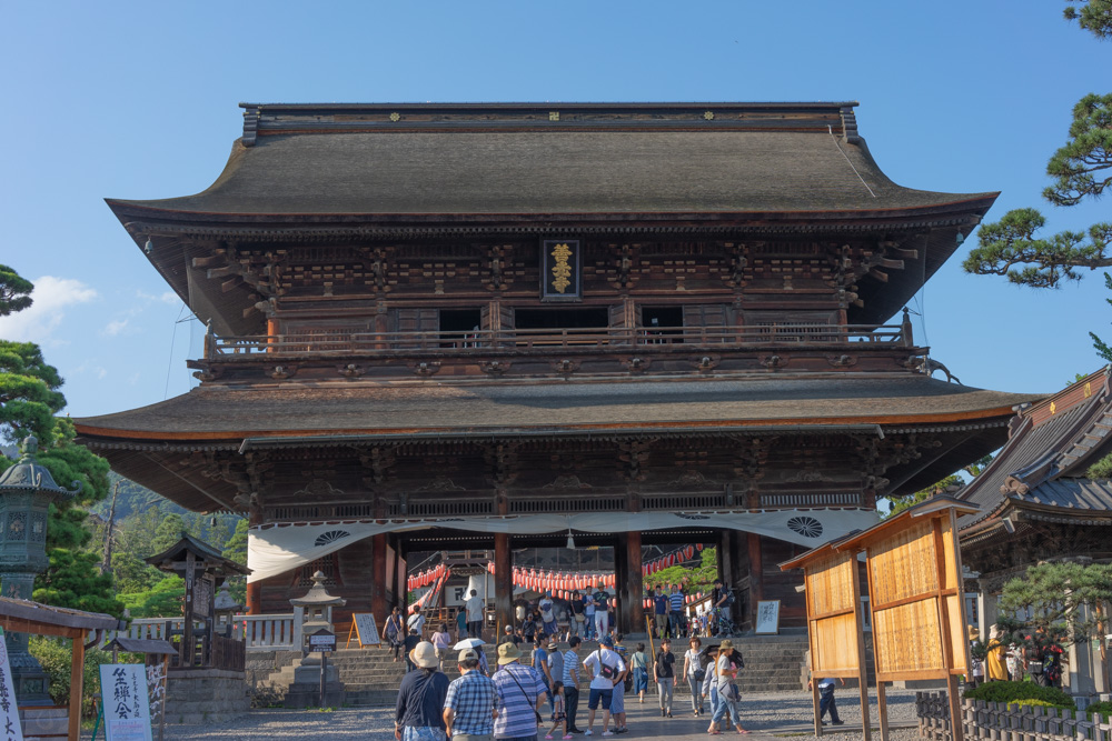 善光寺　山門