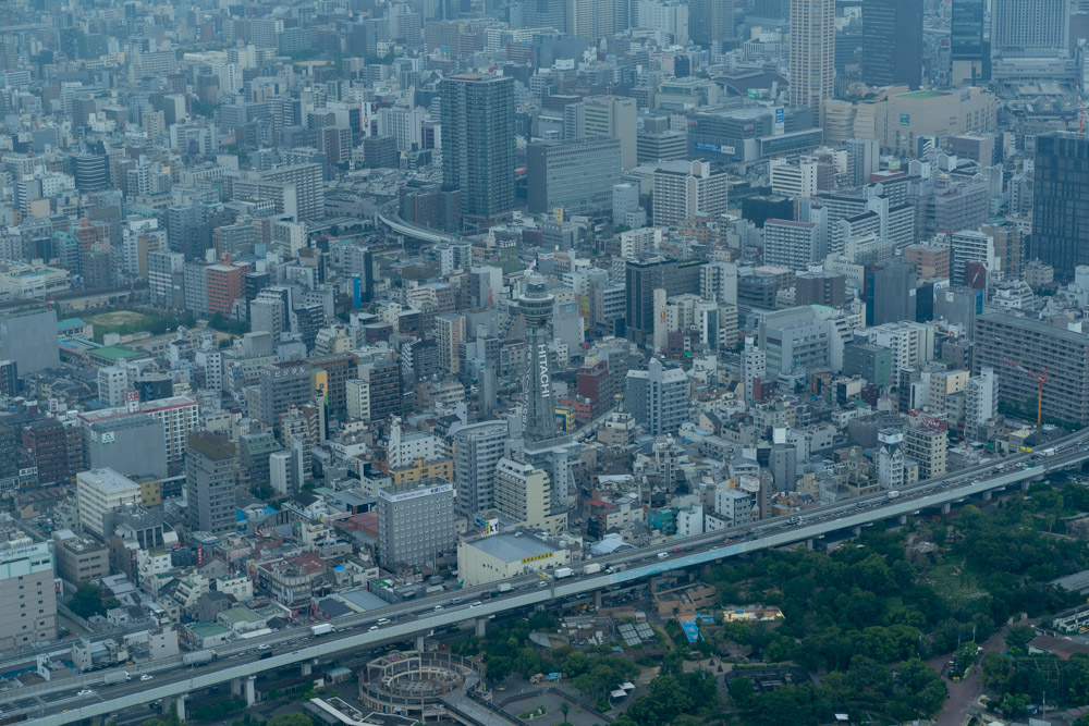 あべのハルカス　通天閣